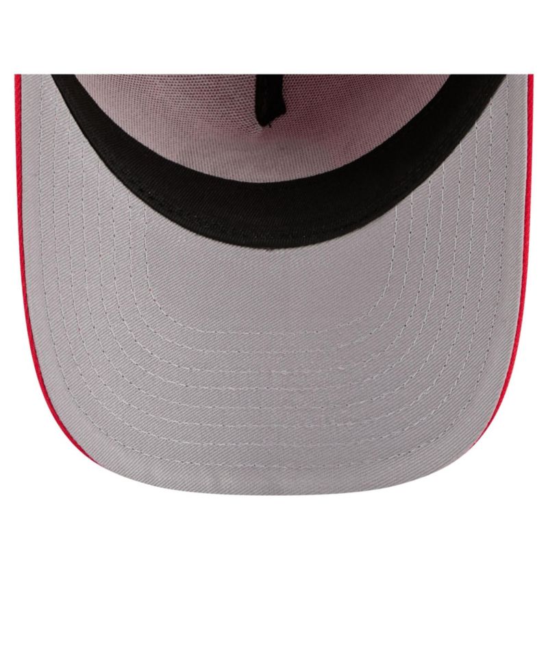 Big Boys and Girls Red Atlanta Hawks 9FORTY A-Frame Adjustable Hat