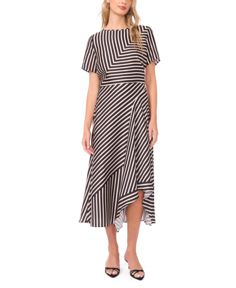 Women's High-Low Asymmetrical Front Maxi Skirt