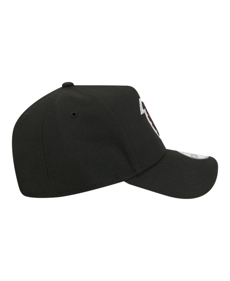 Big Boys and Girls Black Atlanta Falcons 9FORTY A-Frame Adjustable Hat