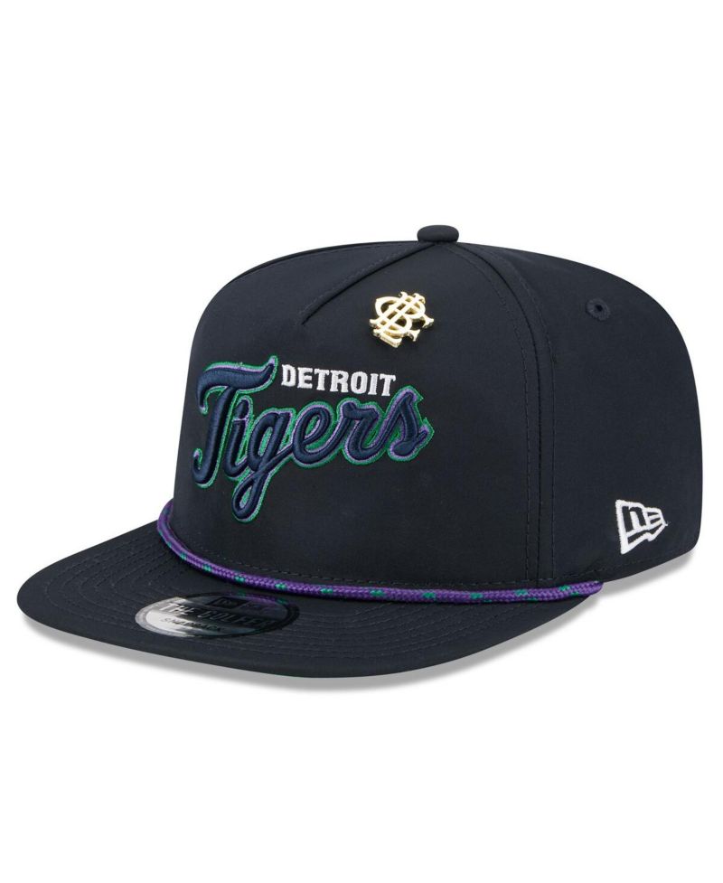 Men's Navy Detroit Tigers 2025 Big League Chew Golfer Snapback Hat