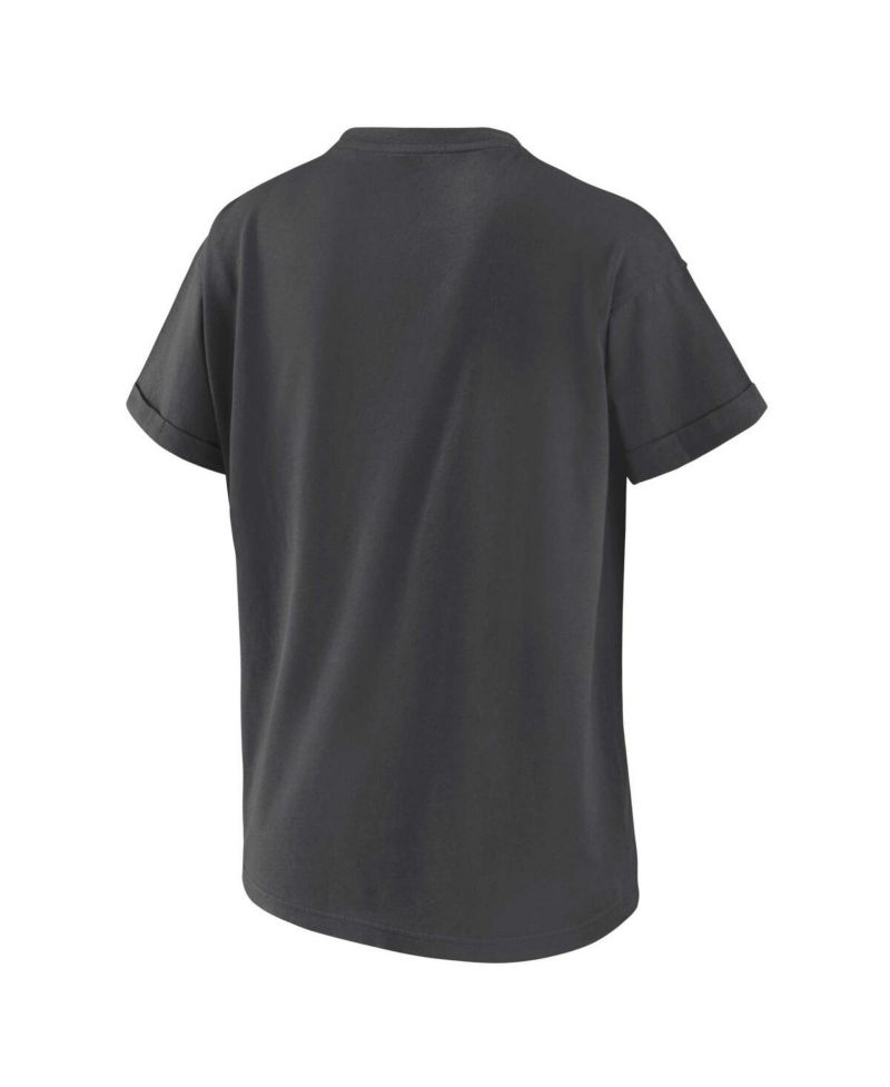 Women's Charcoal Dallas Cowboys Boyfriend T-shirt