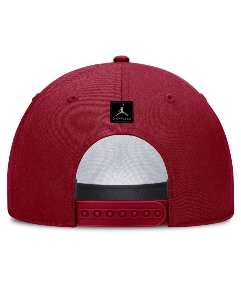 Men's Crimson Oklahoma Sooners 2026 Sideline Dri-FIT Rise Adjustable Hat