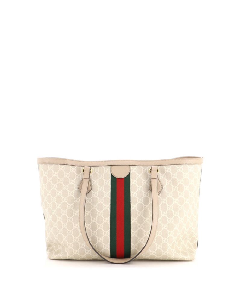 Medium Ophidia Shopping Tote GG Coated Canvas