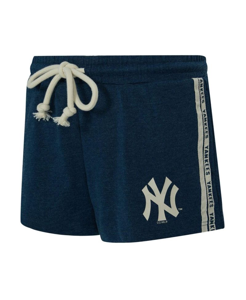 Women's Navy New York Yankees Birch French Terry Shorts