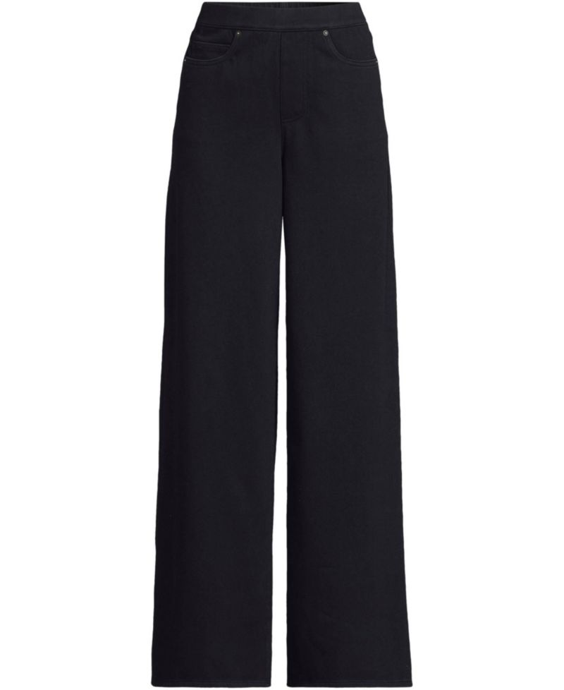 Women's Starfish High-Rise Wide-Leg Cotton-Blend Jeans