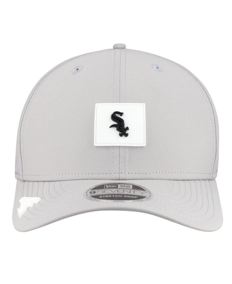 Men's Gray Chicago White Sox 2026 Clubhouse 9SEVENTY Adjustable Hat