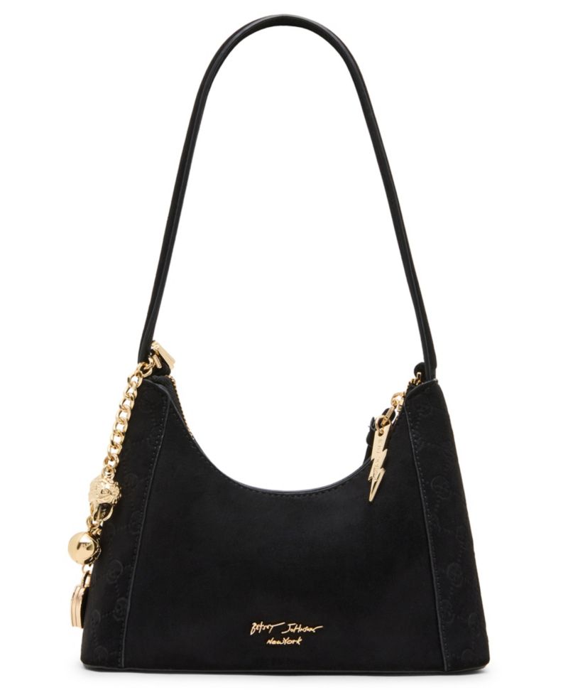 Headliner Deboss Medium Shoulder Handbag