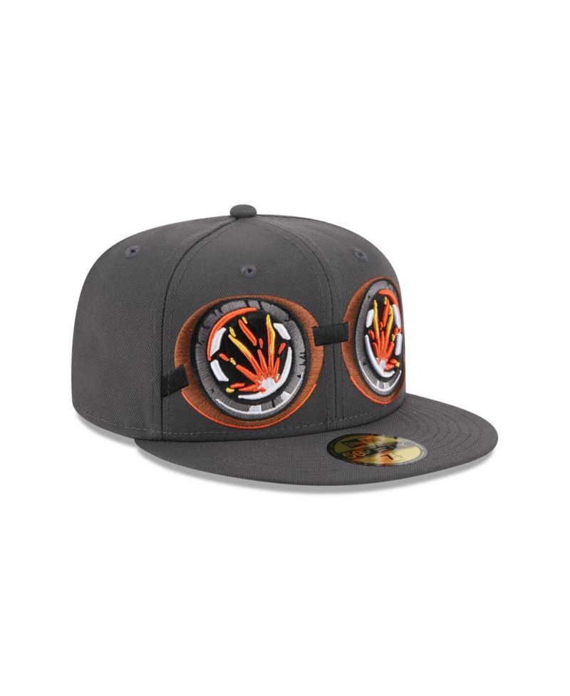 Men's Gray Lehigh Valley IronPigs Theme Nights 59FIFTY Fitted Hat