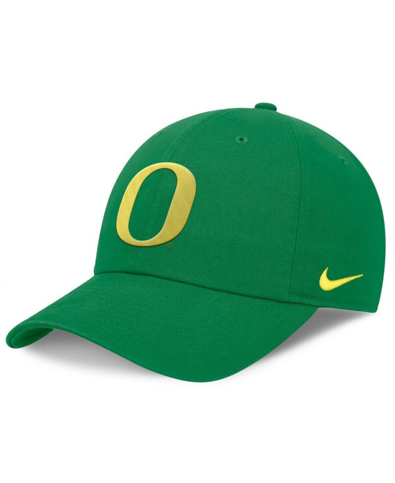Men's Green Oregon Ducks Club Performance Adjustable Hat