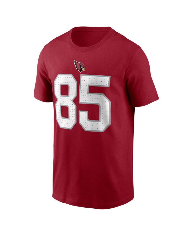Men's Trey McBride Cardinal Arizona Cardinals Name & Number T-Shirt