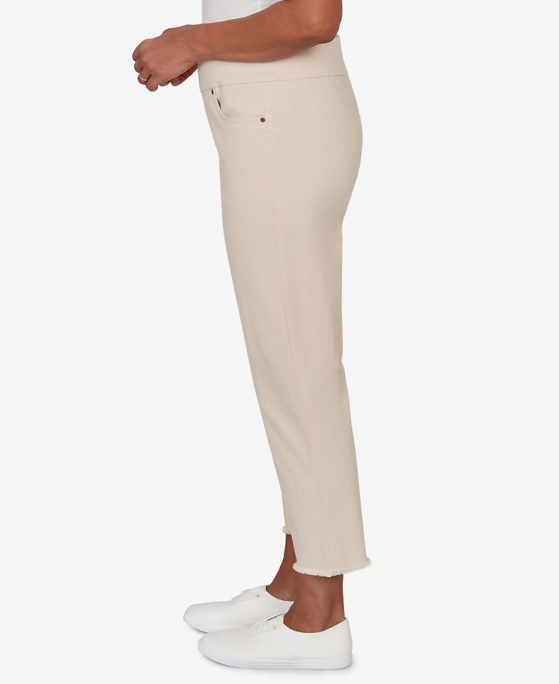 Petite Camden Market Natural Super Stretch Ankle Pants