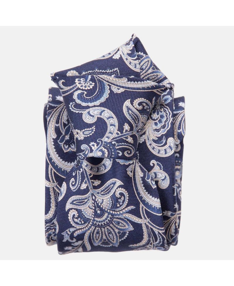 Novara - Printed Silk Tie for Men
