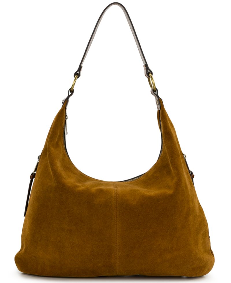 Esther Large Suede Hobo Handbag