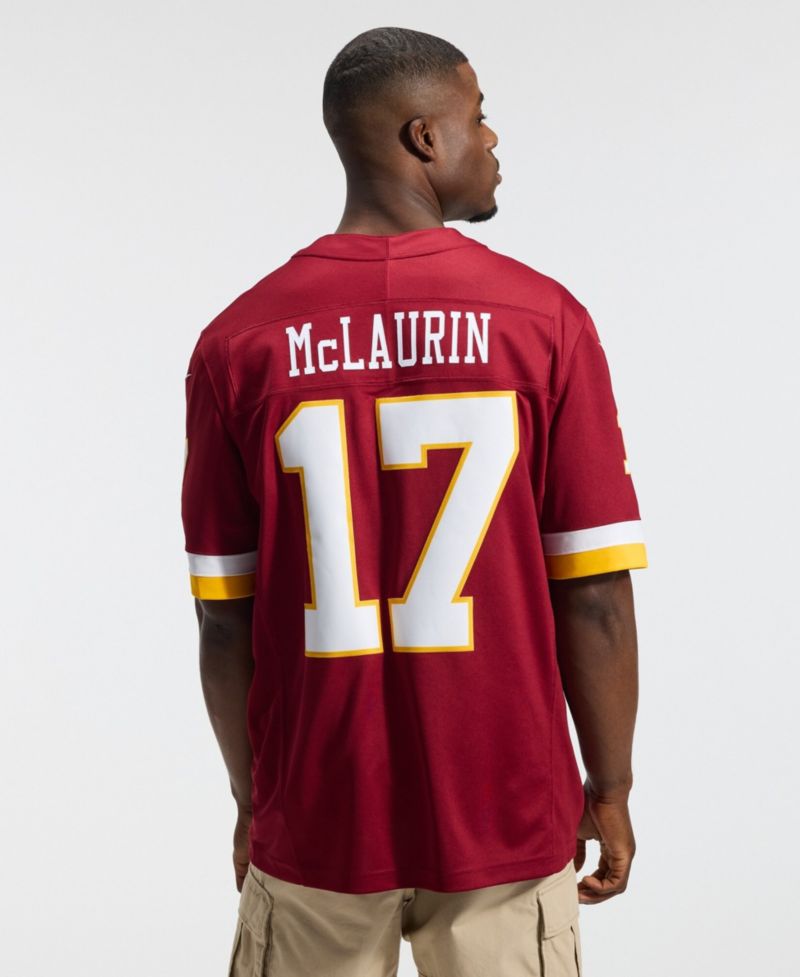 Men's Terry McLaurin Burgundy Washington Commanders Vapor F.U.S.E. Stitched Limited Jersey