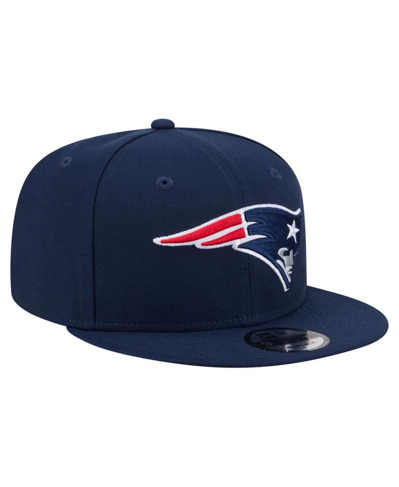Men's Navy New England Patriots 9FIFTY Snapback Hat