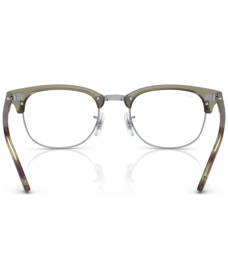 Unisex Square Plastic RB5154 Clubmaster Eyeglasses