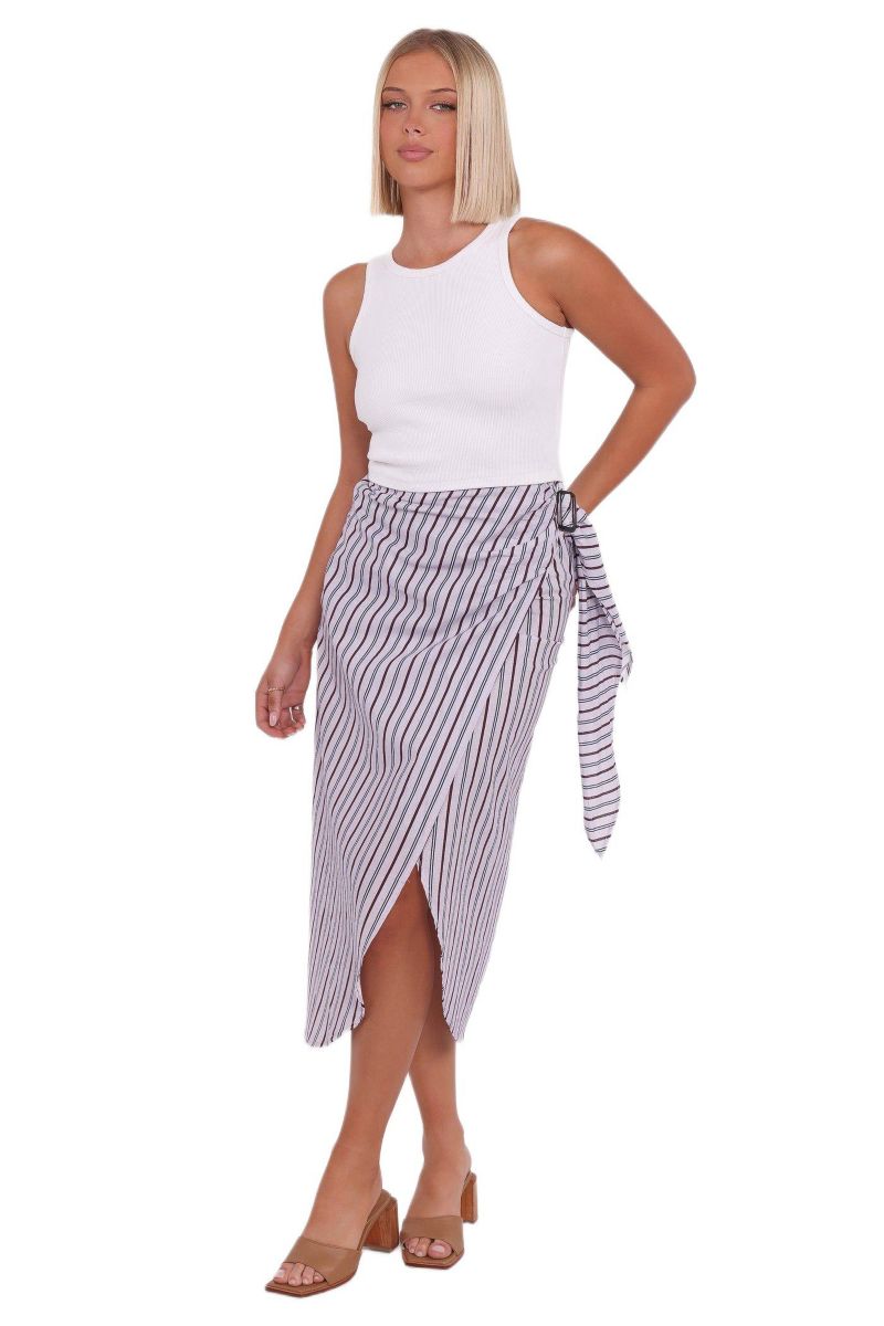 Women's Jacey Wrap Midi Skirt