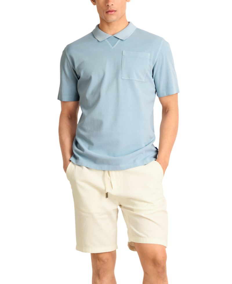 Men's 8.3" Drawstring Linen Shorts