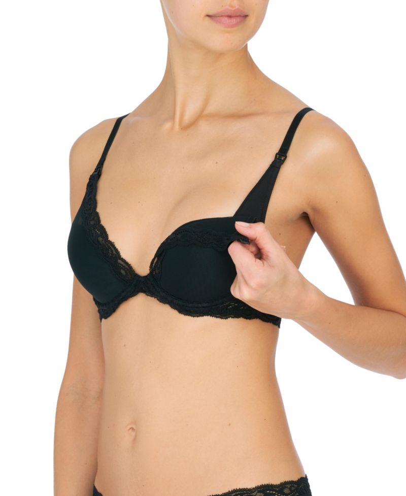 Maternity Feathers Contour Lace Plunge T-Shirt Bra