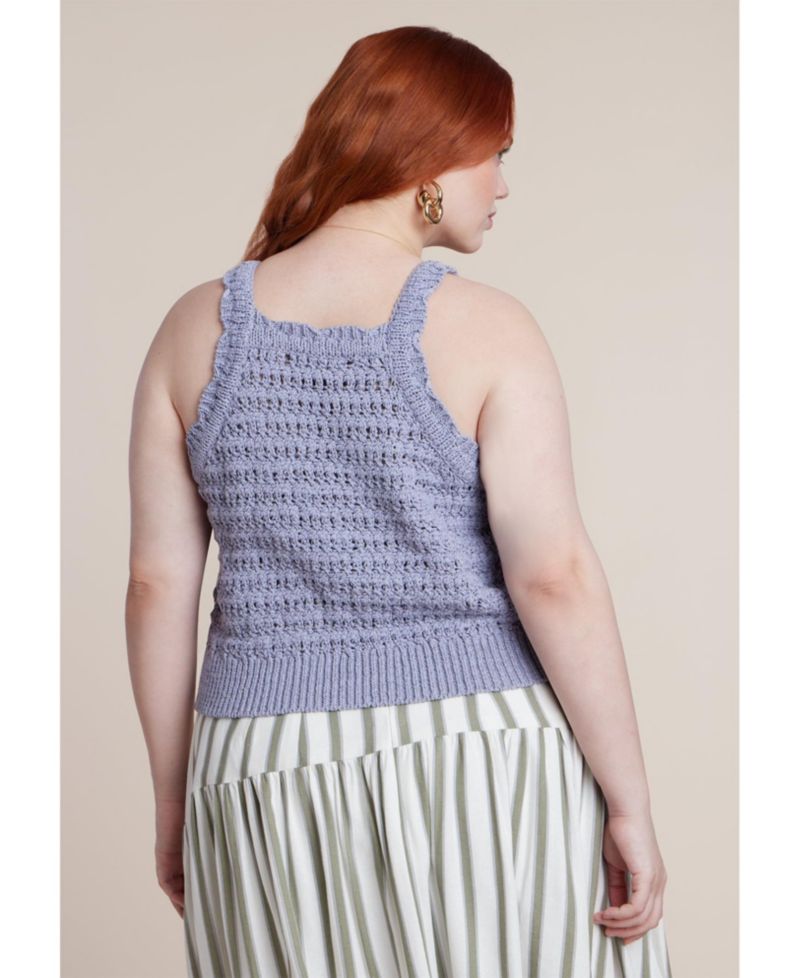 Women's Open Stitch Racer Tank