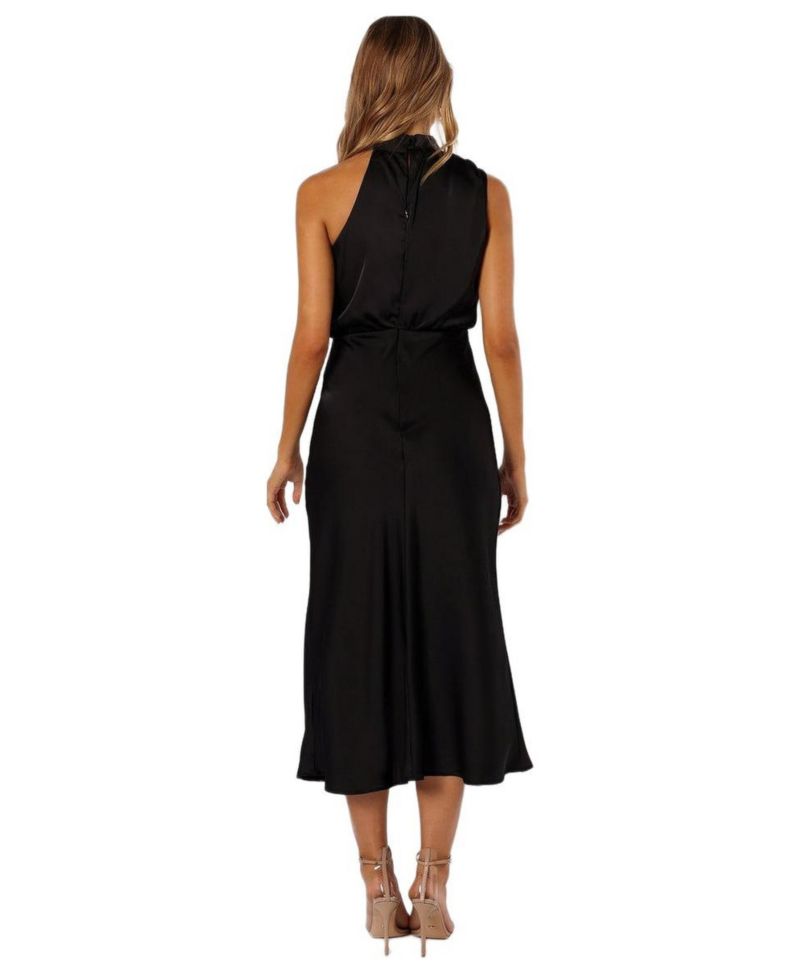 Women's Anabelle Halter Neck Midi Dress