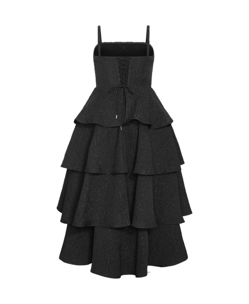 Women's Elizabeth Tiered Frill Maxi Dress