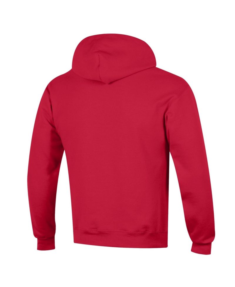 Men's Red Carolina Hurricanes Powerblend Hoodie