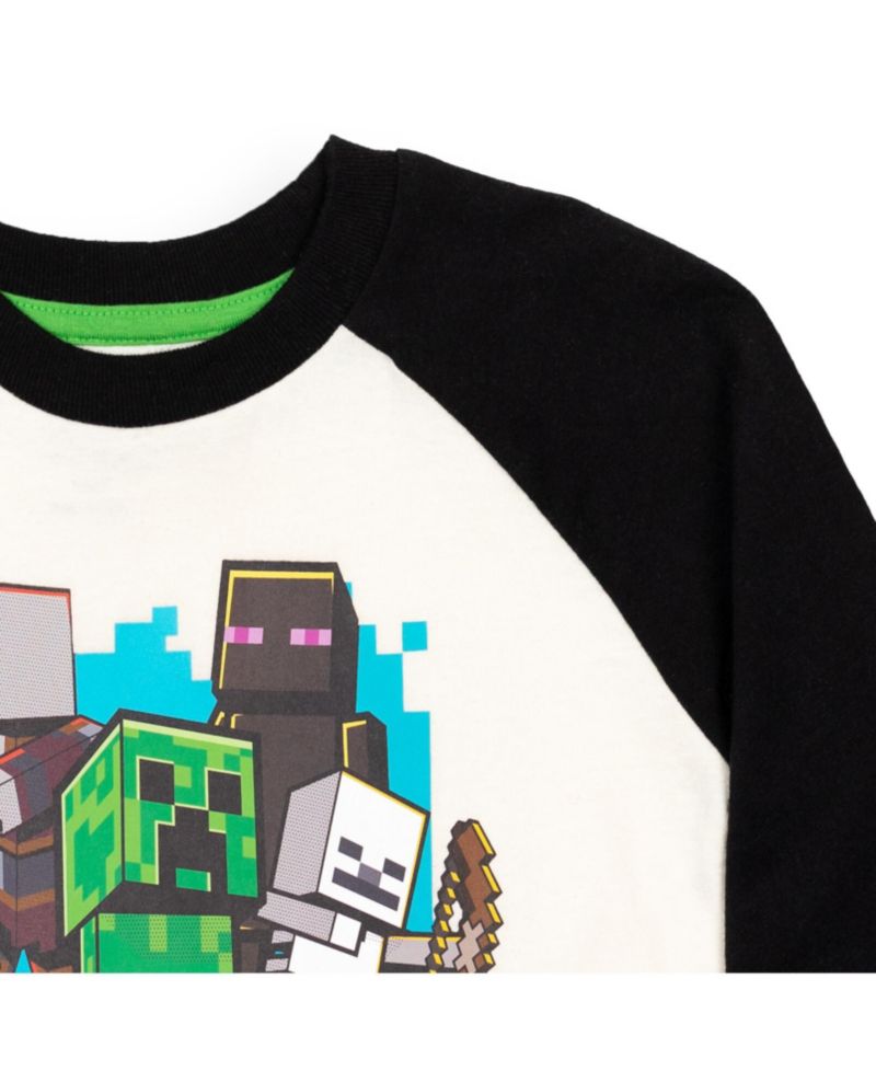 Boys Mobs 2 Pack Long Sleeve Graphic T-Shirt [SizeDescription1]