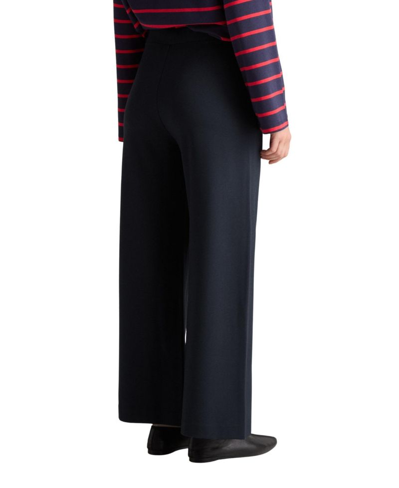 Women's Lottie Wide-Leg Cropped Pull-On Pants