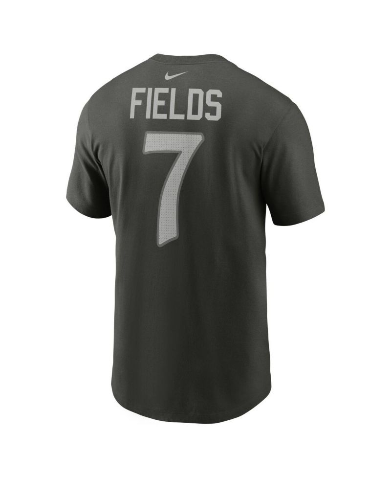 Men's Justin Fields Gotham Green New York Jets 2025 Rivalries Collection Player Name & Number T-Shirt
