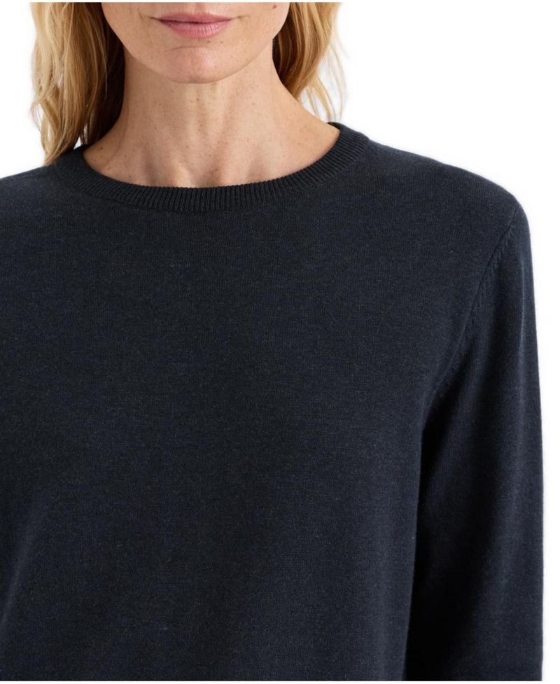 Women's Organic Cotton Essential Crew Neck Sweater