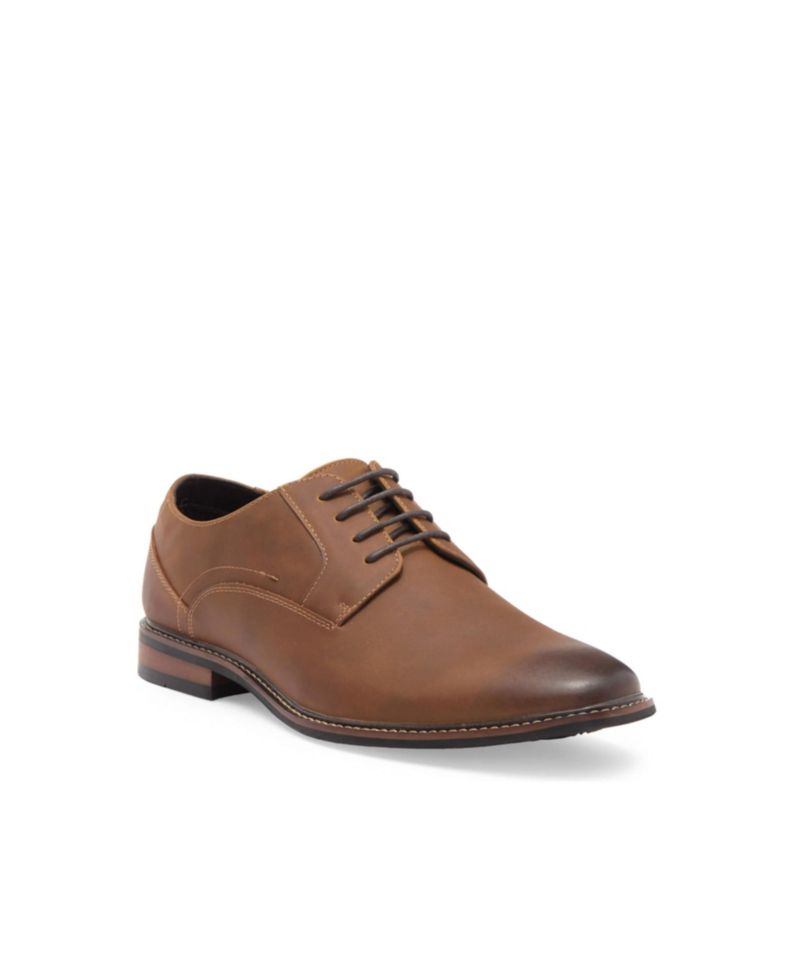 Мужская повседневная обувь на шнуровке с простым носком