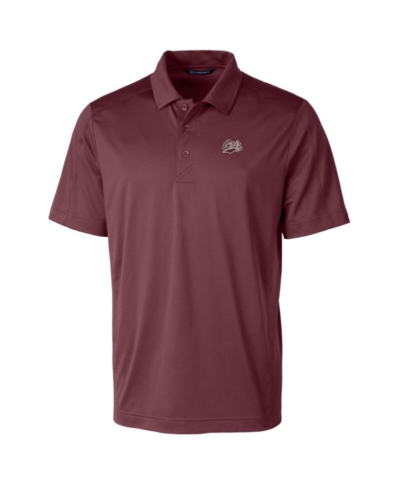 Men's Maroon Montana Grizzlies Big & Tall Prospect Textured Stretch Polo