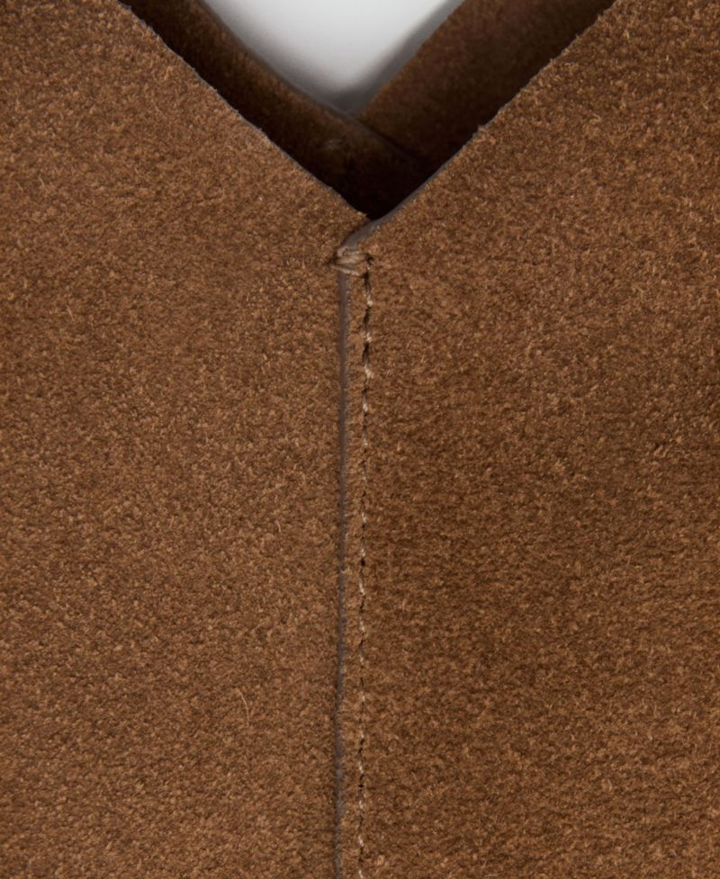 Women's Suede Shopper Bag