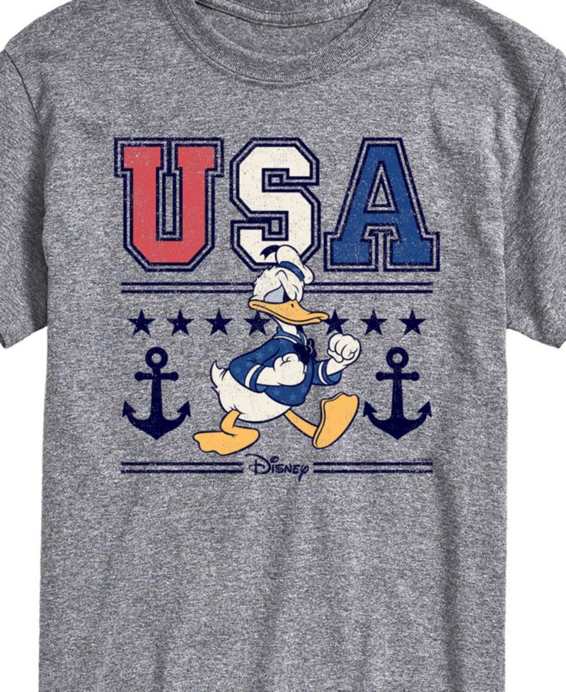 Men's Disney Donald Duck USA Short Sleeve T-Shirt