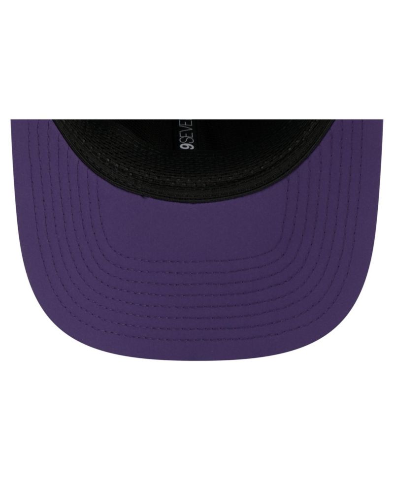 Men's Purple Minnesota Vikings 2026 Sideline Throwback 9SEVENTY Adjustable Hat