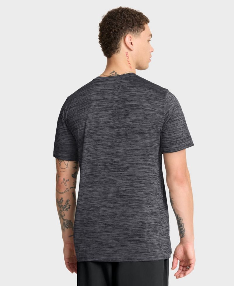 Men's Anthracite Detroit Lions Velocity Ball Carrier Dri-FIT T-Shirt