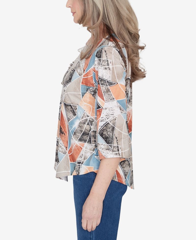 Classic Stained-Glass SharkBite Top