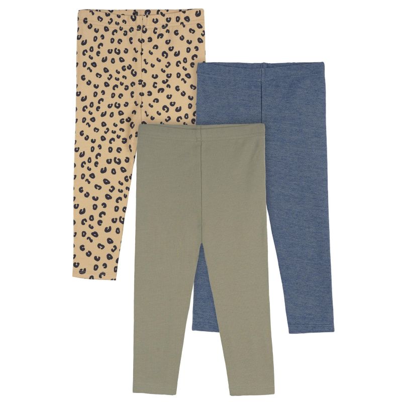 Baby Girls 3-Pack Jeggings