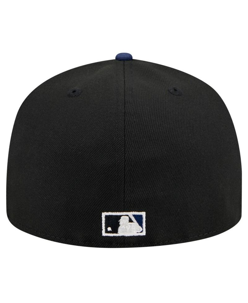Men's Black Chicago White Sox Shadow Stitch 59FIFTY Fitted Hat