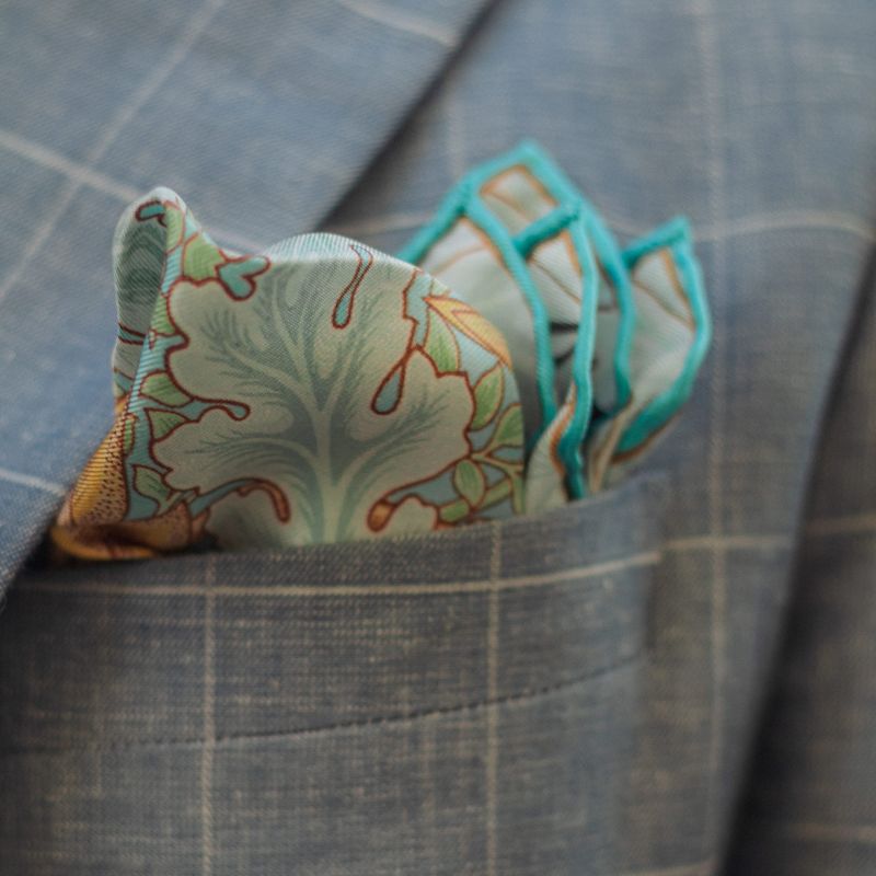 Men's Londra - Silk Pocket Square for Men