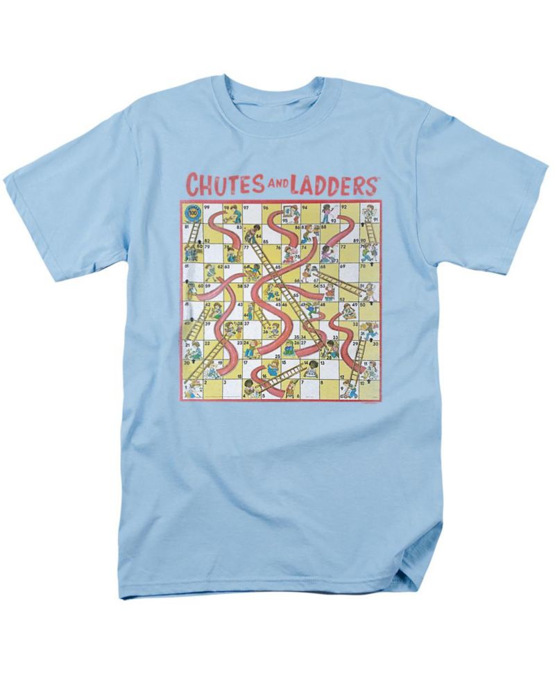Men's + Chutes And Ladders 79 Game Board T-Shirt