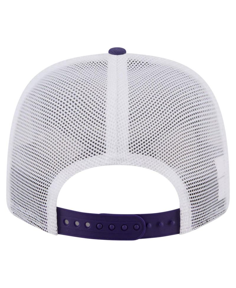 Men's Purple Baltimore Ravens 9SEVENTY Trucker Adjustable Hat