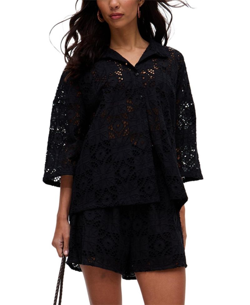 Women's Shelli All Over Broderie Anglaise Shirt