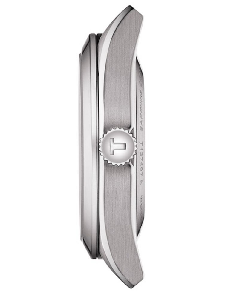 Men's Swiss Automatic Gentleman Powermatic 80 Silicium Stainless Steel Bracelet Watch 40mm