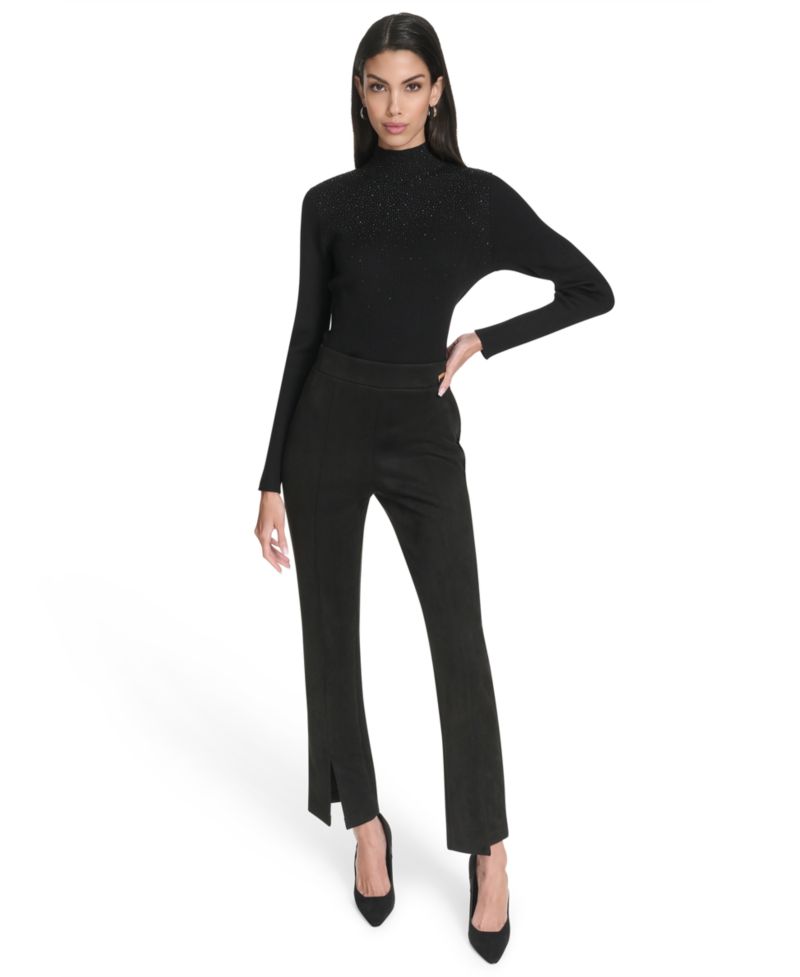 Women's Pull-On Faux Sueded Legging