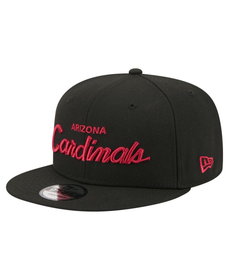 Men's Black Arizona Cardinals Core Team Script 9FIFTY Snapback Hat