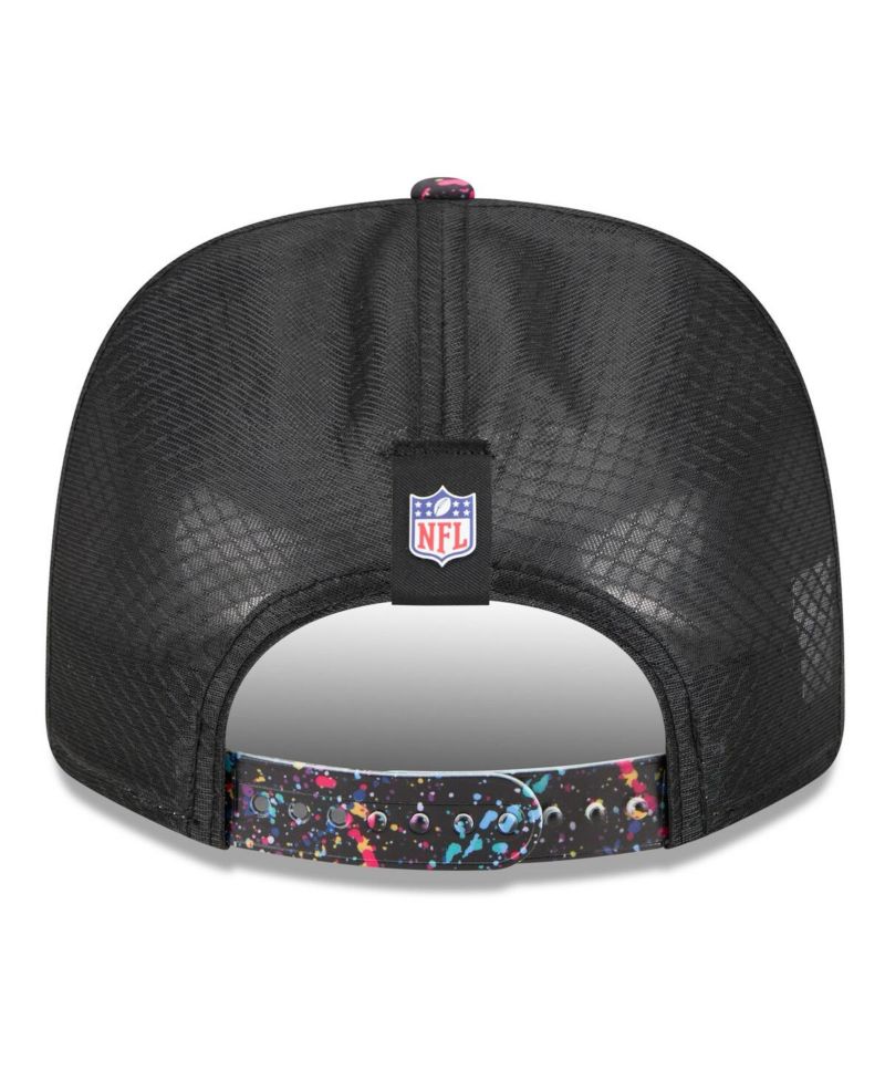 Men's Black Cleveland Browns 2025 NFL Crucial Catch 9SEVENTY Adjustable Hat
