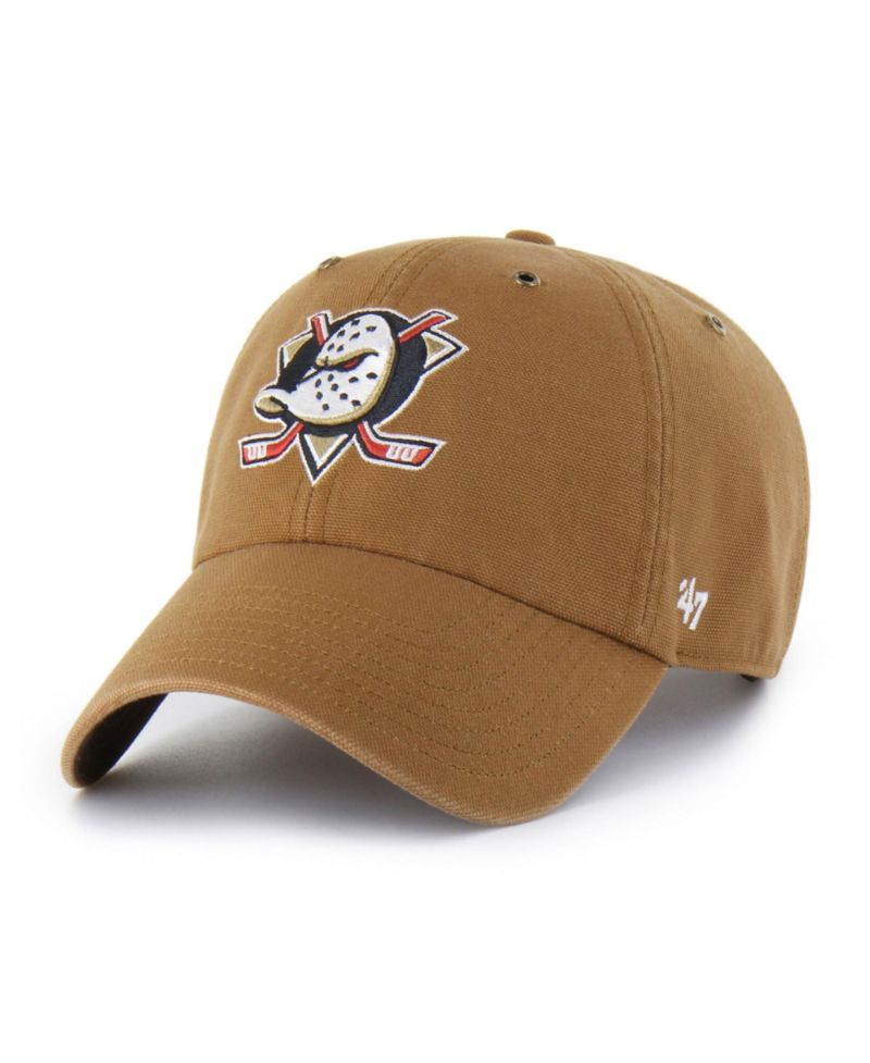 Men's Brown Anaheim Ducks Clean Up Adjustable Hat