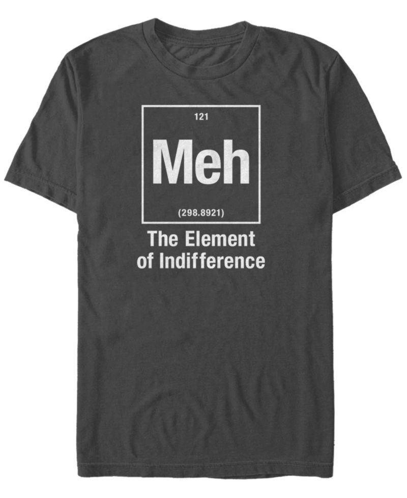 Men's Element of Meh Short Sleeve Crew T-shirt